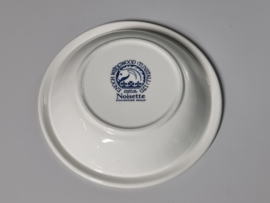Engels blauw Enoch Wedgwood Noisettte diep bordje 20 cm