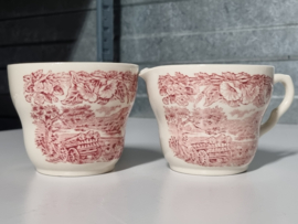 Engels rood Ironstone EIT Ltd England Roomstelletje (wagen)