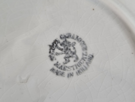 Societe Ceramique Boudewijn dubbel roosje set 3x Ontbijtbordje 19,5 cm