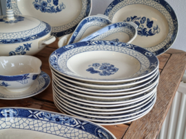 Societe Ceramique Butterflij serviesset diner 12 personen