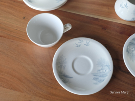 Societe Ceramique Waterland koffieservies theeservies 10 personen
