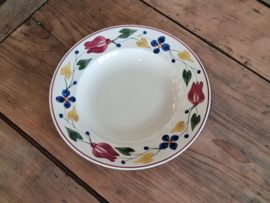 Boerenbont 417 Societe Ceramique Diep Pasta Curry Bord 25 cm (creme)