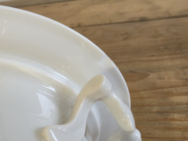 Petrus Regout wit theelicht (geen stempel, chipje)