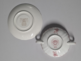 Villeroy en Boch Valeria rood Soepkom en schotel