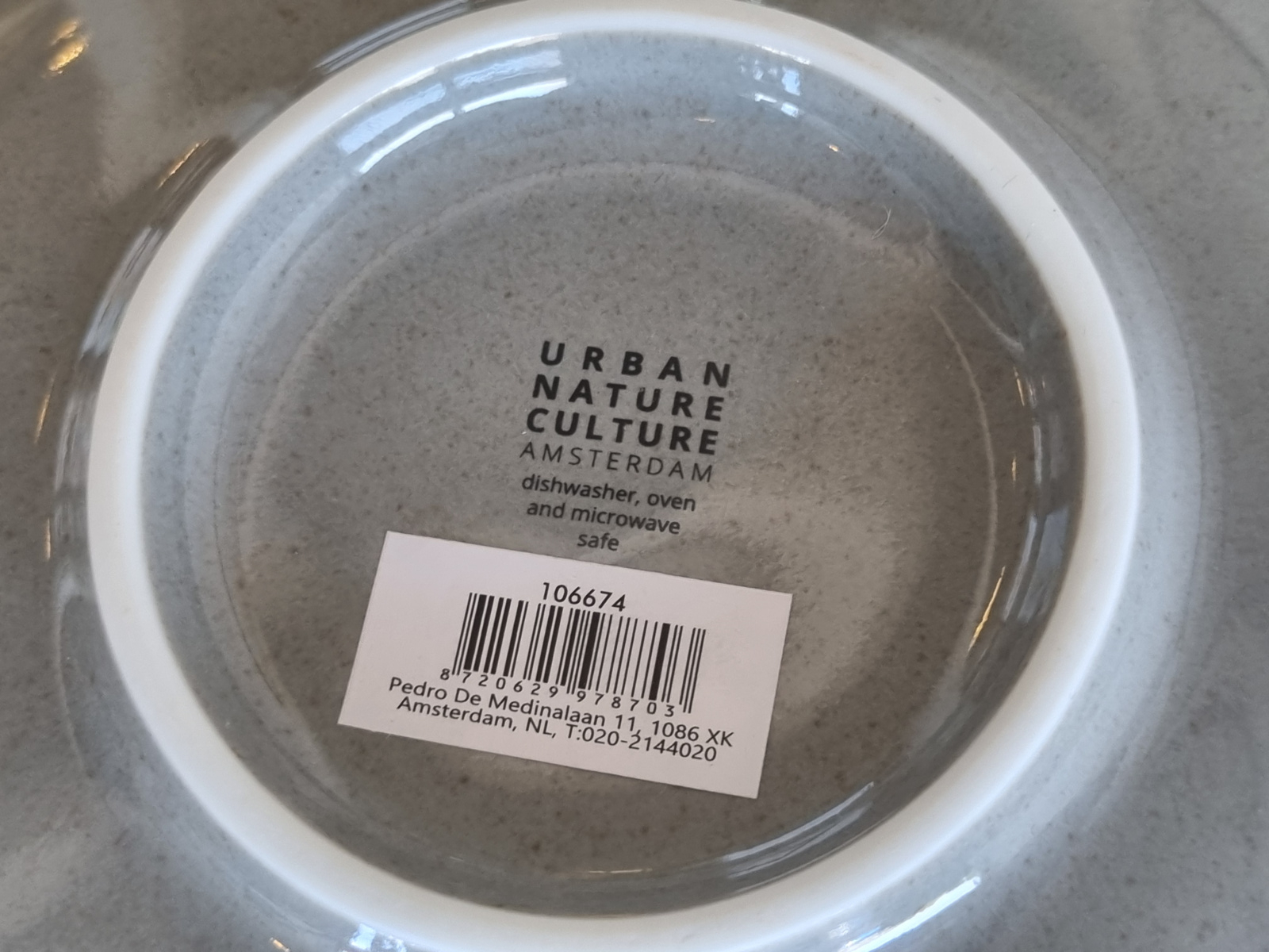 Urban Nature Culture Amsterdam Ogawa sea grass pasta curry Bowl 22 cm