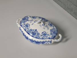 Boch BFK decor Dordrecht blauw kleinste Dekschaal Terrine