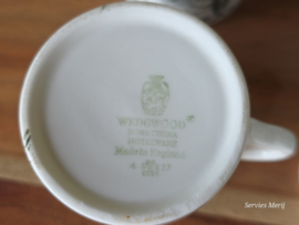 Wedgwood Metallised Hotelware set 6x kopjes 5,5 cm hotelporselein