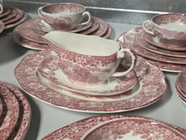 Engels rood Enoch Wedgwood Woodland set 8 personen 53 delen