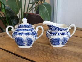 Regout Castillo Old England blauw Roomstel