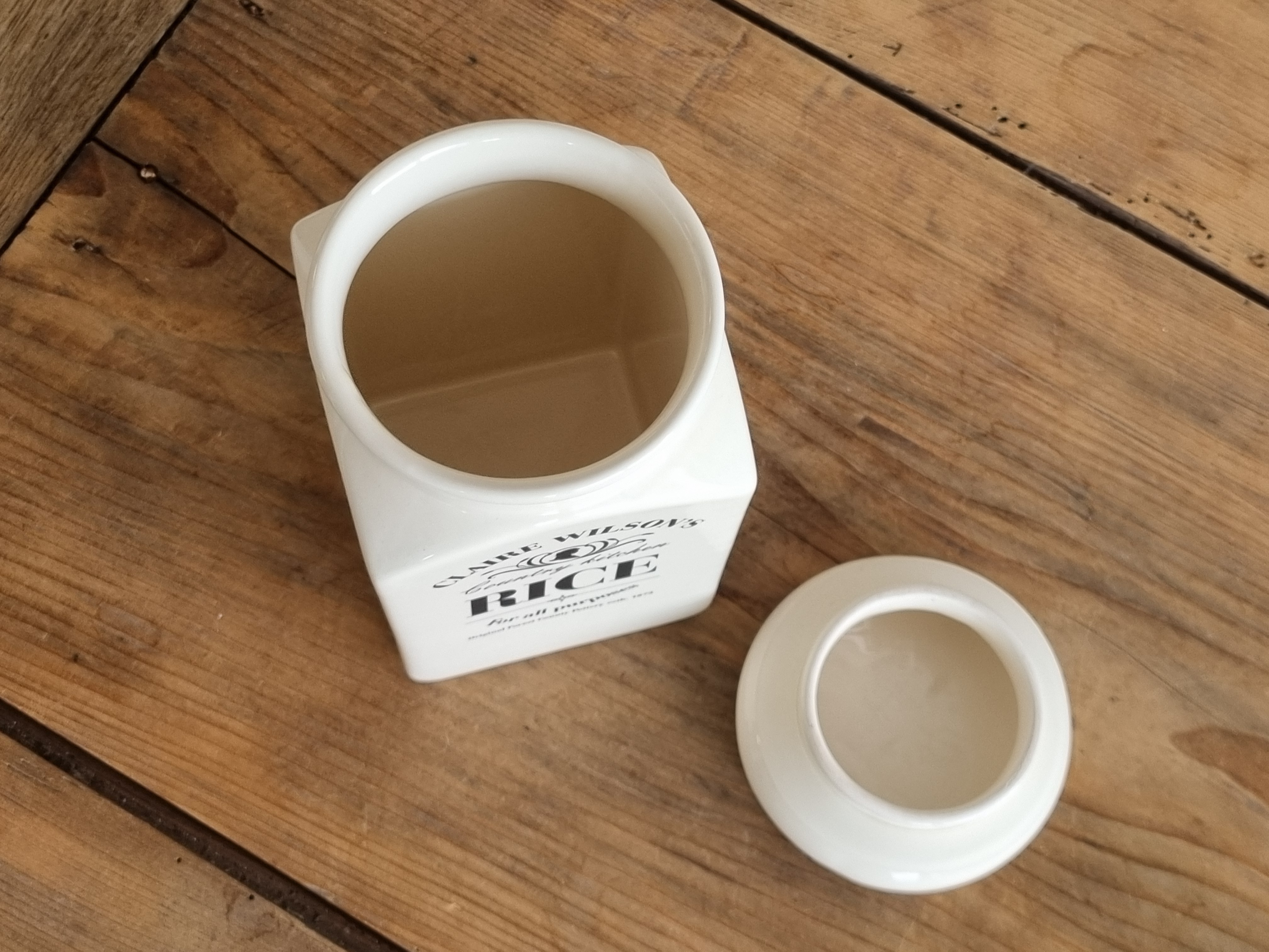 Claire Wilson's Voorraadpot Rice met deksel