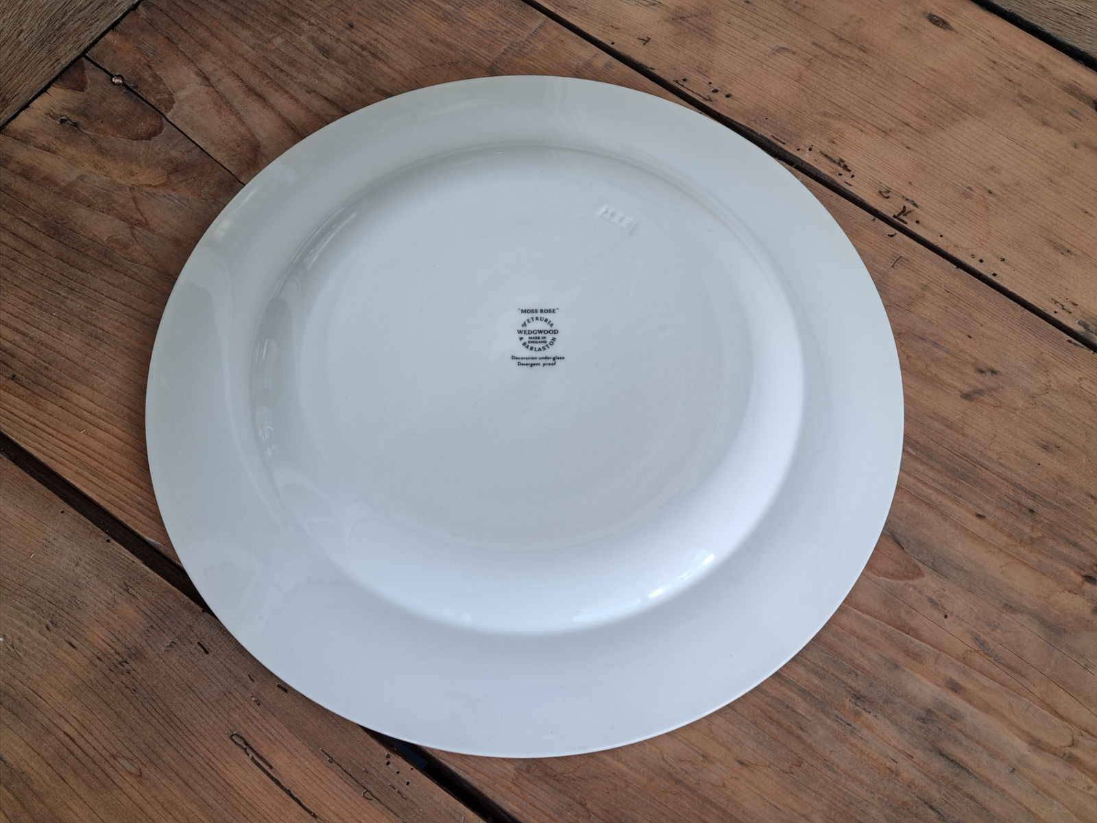 Wedgwood Moss Rose gebakstel 8 personen