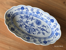 Zwiebelmuster Hutschenreuther ovale schaal 31 cm