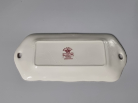 Engels rood Mason Stratford Serveerschaaltje Plateau 28 cm