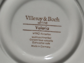 Villeroy en Boch Valeria rood Soepkom en schotel