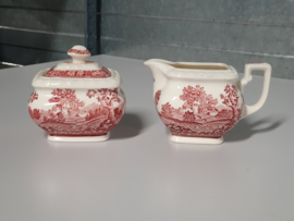 Villeroy en Boch Rusticana rood Roomstelletje