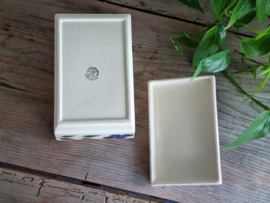 Boerenbont 418 Societe Ceramique Koekdoos (creme)
