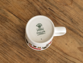 Engels Mason's Christmas Village 1983 Kerstservies Beker met oor