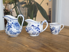 Zwiebelmuster onbekend merk Set 3x kannetje