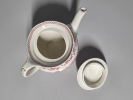 Engels rood Woods Burslem England Seaforth theepot 12 cm