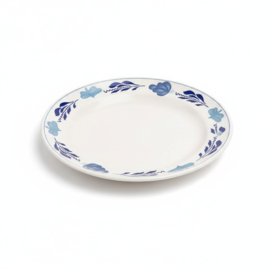 Royal Boch Belgium Boerenbont blauw Boerenblauw dinerbord 25,5 cm