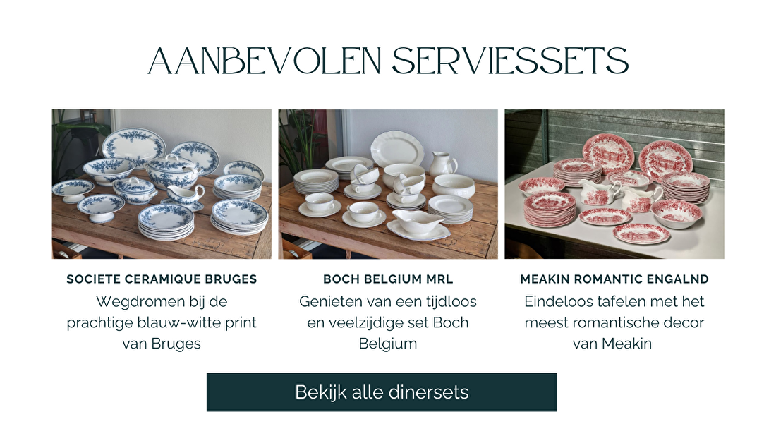 Aanbevolen complete serviezen, bekijk alle dinersets