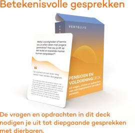 Pensioen en Voldoening - 60 kaarten - Vertellis
