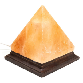 Zoutkristallamp piramide