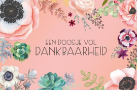 Een doosje vol DANKBAARHEID