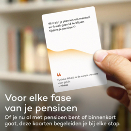 Pensioen en Voldoening - 60 kaarten - Vertellis