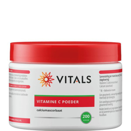Vitamine C poeder (calciumascorbaat) - 200 gram