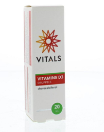 Vitamine D3 druppels - 20 ml
