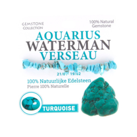 334012 - Turkoois Armband - Sterrenbeeld Waterman