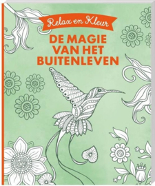 Kleurboek Relax en Kleur - De magie van het buitenleven