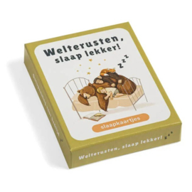 Welterusten, slaap lekker! Slaapkaartjes - Els van der Wel