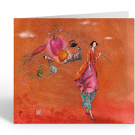 Dubbele wenskaart - Gaelle Boissonnard - 23907