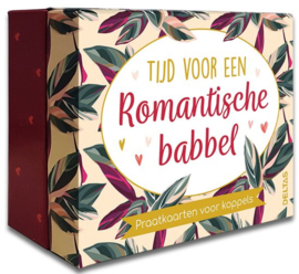 Tijd voor een romantische babbel - Praatkaarten voor koppels