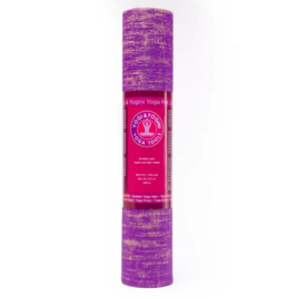 Yoga mat - Yogi & Yogini jute violet