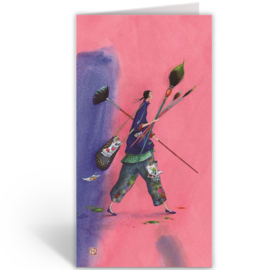 Dubbele wenskaart - Gaëlle Boissonnard - QB25146 - VIVRE EN COULEURS