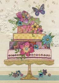 A041  Flower Cake - BugArt