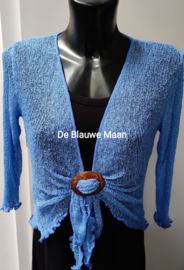 Ikat vestje - nr 033 / licht blauw