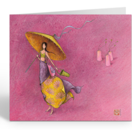 Dubbele wenskaart - Gaelle Boissonnard - 22661