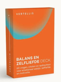 Balans en zelfliefde Deck / Vertellis - 60 vragen kaarten