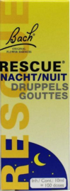 NACHT Bach Rescue remedie - druppels - 10 ml