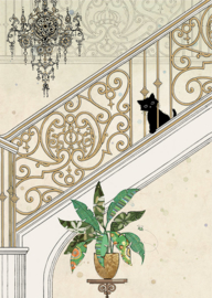 H028 Stairs Kitty - BugArt