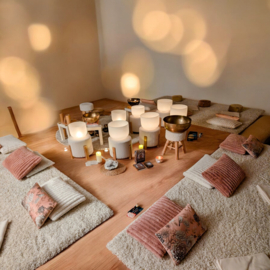 Woensdagavond 11 juni 2025 - VOLLE MAAN - Ontspannings Meditatie met Klankschalen & CACAO ceremonie VOL