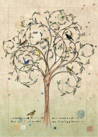 D076 Bird tree - BugArt