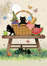 H042 Picnic Kitties - BugArt