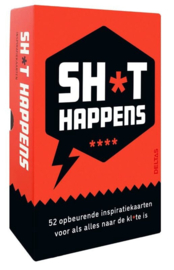 Sh*t happens - 52 opbeurende inspiratiekaarten