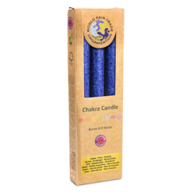 Dinerkaars met geur - Chakra 6 Ajña (indigo)