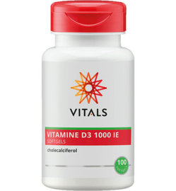 Vitamine D3 1000IE - 100 softgels